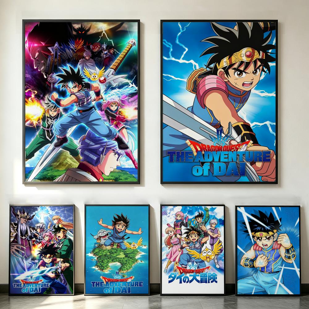 game Dragon Quest Poster Poste - Office Quest ulasan dan harga