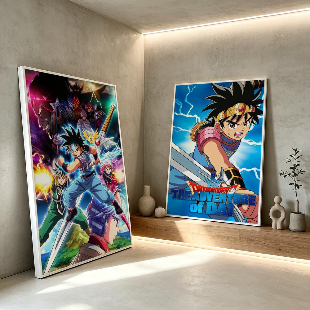game Dragon Quest Poster Poste - Office Quest ulasan dan harga