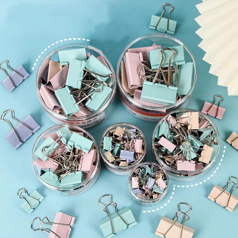 42/62Pcs Binder Clips For Offi - Binding Machine Comb ulasan dan harga