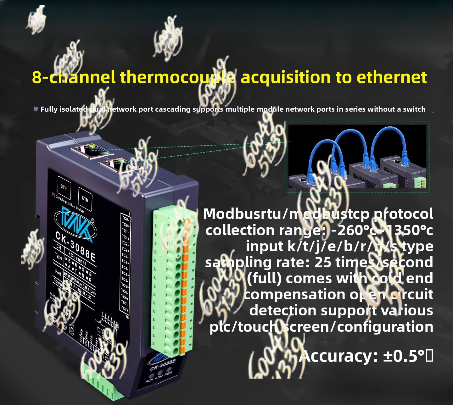 apply to 8CH Fully Isolated K- - Power Over Ethernet ulasan dan harga