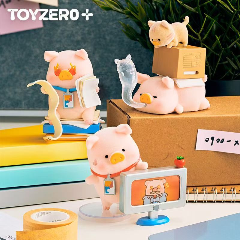 In Stock Cute Canned Pig Lulu  - Office Technician ulasan dan harga