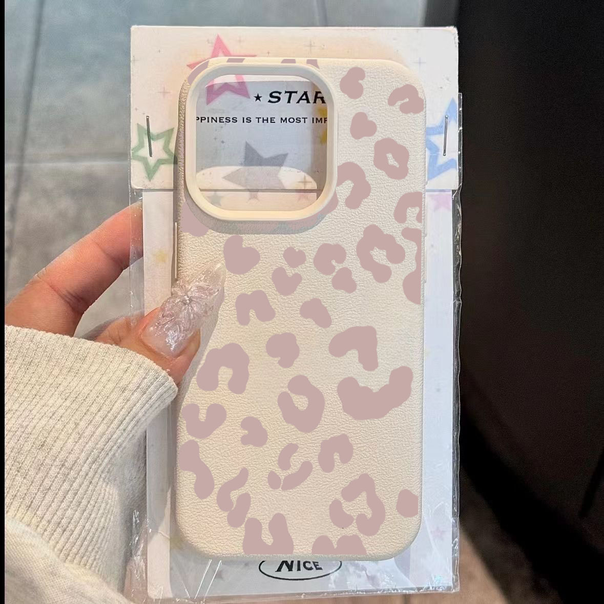 Pink Leopard Print Lichee Patt - Receipt Printer Thermal ulasan dan harga